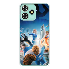 Чехол с принтом Фантастическая четверка для ZTE Blade A73 – Герои Фантастической четверки