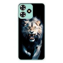 Чехол с картинкой «Хищники» для ZTE Blade A73 – Лев
