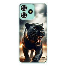 Чехол с картинкой «Хищники» для ZTE Blade A73 – Пантера