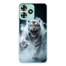 Чехол с картинкой «Хищники» для ZTE Blade A73 – Тигр