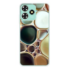Мраморний чехол на ZTE Blade A73 (VPrint) (Радужний Мрамор)