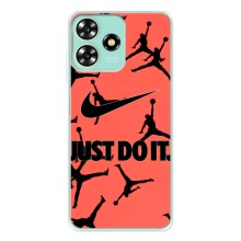 Силиконовый Чехол Nike Air Jordan на  – Just Do It