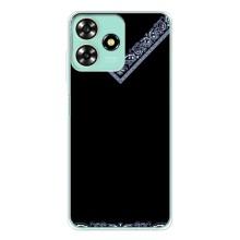 Силиконовый Чехол на ZTE Blade A73 – Воротник вышиванки