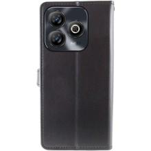 Кожаный чехол-книжка GETMAN Gallant (PU) для ZTE Blade A75 4G – Черный