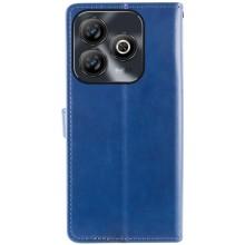 Кожаный чехол-книжка GETMAN Gallant (PU) для ZTE Blade A75 4G – Синий