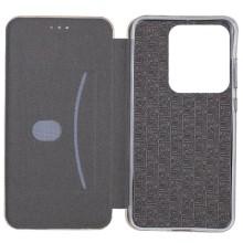 Кожаный чехол-книжка Classy для ZTE Blade A75 4G – Золотой