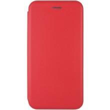 Кожаный чехол-книжка Classy для ZTE Blade A75 4G – Красный