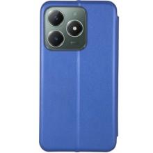 Кожаный чехол-книжка Classy для ZTE Blade A75 4G – Синий