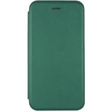 Шкіряний чохол-книжка Classy для ZTE Blade A75 4G – Зелений