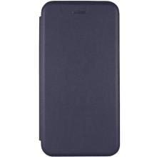 Шкіряний чохол-книжка Classy для ZTE Blade A75 4G – Темно-синій