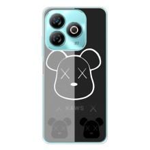 Чехлы для ZTE Blade A75 - Bearbrick Louis Vuitton (PREMIUMPrint) – БеарБрик глаза