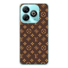 Чехлы Луи Витон для ZTE Blade A75 (AlphaPrint - LOUIS VUITTON) (фон LOUIS VUITTON)