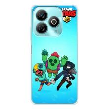 Чехлы Brawl Stars для ZTE Blade A75 (AlphaPrint)