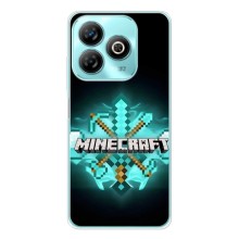 Чохол майнкрафт для ZTE Blade A75 (MineCraft 2)