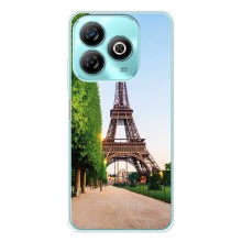 Чехол Эйфелева Башня для ZTE Blade A75 - (AlphaPrint) (Дорога в Париж)