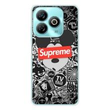 Чохол з Брендами одягу на Блейд А75 – Supreme Маус