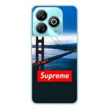 Чехол для ZTE Blade A75 с картинкой Supreme (AlphaPrint)