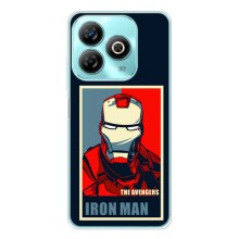 Чохол Супергерой Залізна Людина на ZTE Blade A75 (Art Iron man)