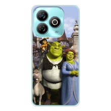 Чохол з мультфільмом Шрек на ZTE Blade A75