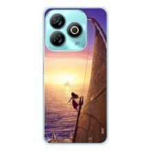 Чехол с мультфильмом Моана ZTE Blade A75 – Моана в море