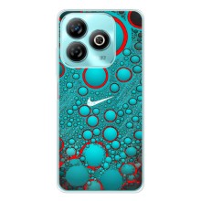 Силиконовый Чехол на ZTE Blade A75 с картинкой Nike (Найк зеленый)