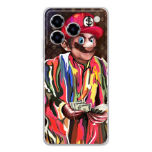 Брендновые Чехлы для ZTE Blade A76 - (PREMIUMPrint) – Mario LV