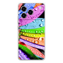 Чехлы (ART) Цветы на ZTE Blade A76 (VPrint) (Семицветик)