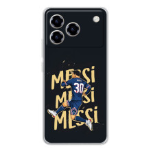 Чехлы для ZTE Blade A76 (Leo чемпион) (AlphaPrint) (Messi ПСЖ)