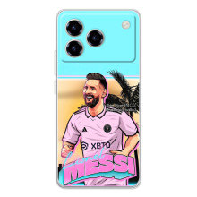 Чехлы для Блейд А76 - Лео Месси Маями (Майами Месси)