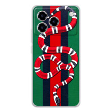 Чехлы ГУЧЧИ для Блейд А76 (AlphaPrint) (Gucci змия)