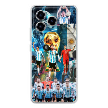 Чехлы Месси для ZTE Blade A76 (AlphaPrint) (Аргентина Месси)