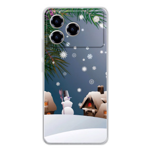 Чехлы на Новый Год ZTE Blade A76 – Зима