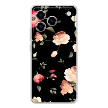 Чехлы с Цветами для ZTE Blade A76 (VPrint) (Розочки)