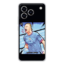 Чехлы с футболистом Ерлинг Холанд для ZTE Blade A76 (AlphaPrint) (гол Эрлинг Холланд)