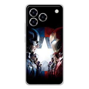 Чехлы с героями Марвел ZTE Blade A76 (VPrint)