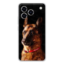 Чехлы с картинками животных ZTE Blade A76 (Овчарка)