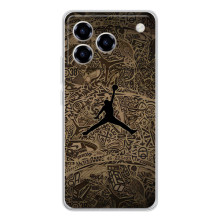 Чехлы для ZTE Blade A76 - с картинкой JORDAN (AlphaPrint) (Logo Jordan)
