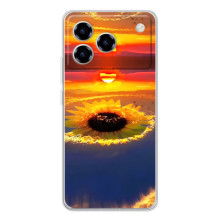 Чехлы с картинкой Подсолнухов для Блейд А76 – Небо подсолнух