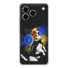Чехлы с картинкой собаки Патрон для ZTE Blade A76 (AlphaPrint) – Патрон собачка