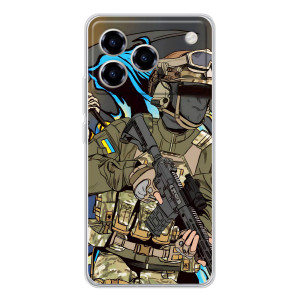 Чехлы с картинкой ЗСУ для ZTE Blade A76 (AlphaPrint)