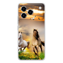 Чехлы с Лошадью дляZTE Blade A76 (VPrint) (Лошадки)
