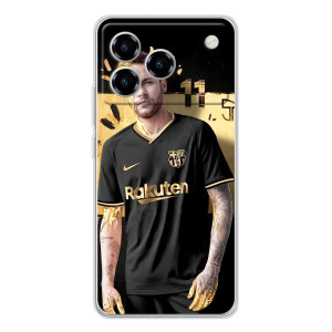 Силіконовий Чохол для ZTE Blade A76 – Gold Neymar