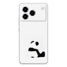 Чехлы с Пандами на ZTE Blade A76 – Панда обиделся