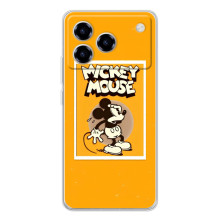 Чехлы с принтом Микки Маус на ZTE Blade A76 (Испуганный Микки)