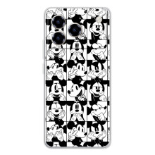 Чехлы с принтом Микки Маус на ZTE Blade A76 (Коллаж Микки Маус)