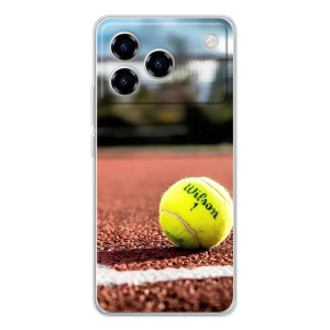 Чехлы с принтом Спортивная тематика для ZTE Blade A76 – Теннисный корт