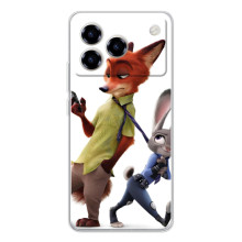 Чехлы ЗВЕРОПОЛИС для ZTE Blade A76 (Зверополис герои)