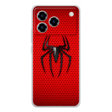Чехол с человеком пауком для ZTE Blade A76 - (AlphaPrint)