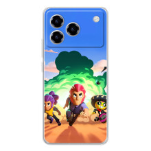 Чехол для ZTE Blade A76 Бравл Старс (VPrint) (Бравел Старс)