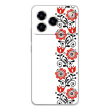 Чехол для Патриота Украины ZTE Blade A76 - (AlphaPrint) (Яркая вишиванка)